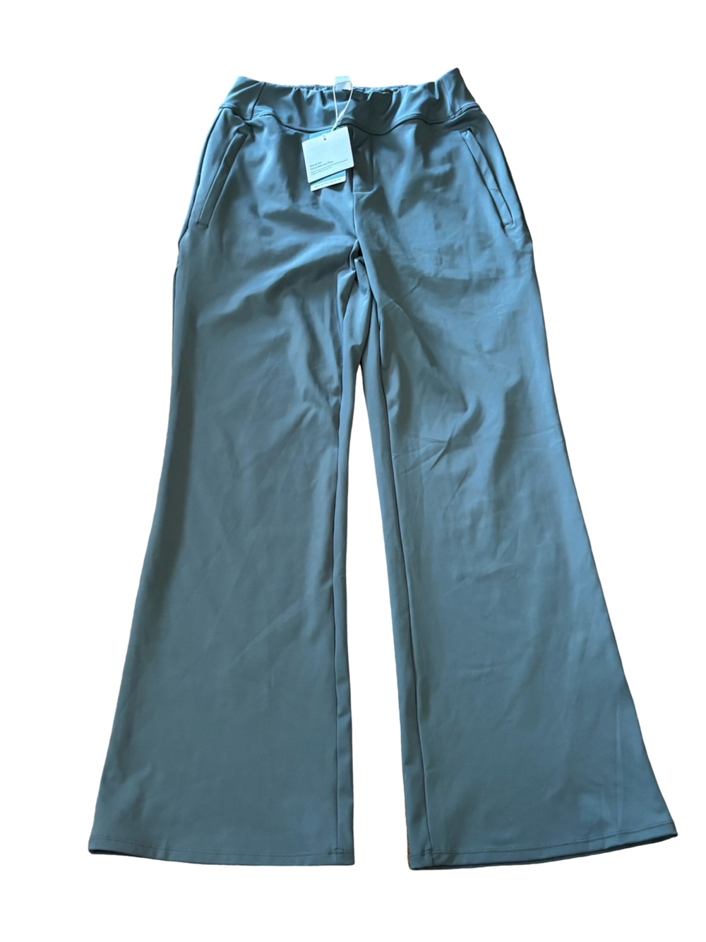 Halara NWT Blue High Waisted Flare Pants Sz Medium Women’s Athleisure